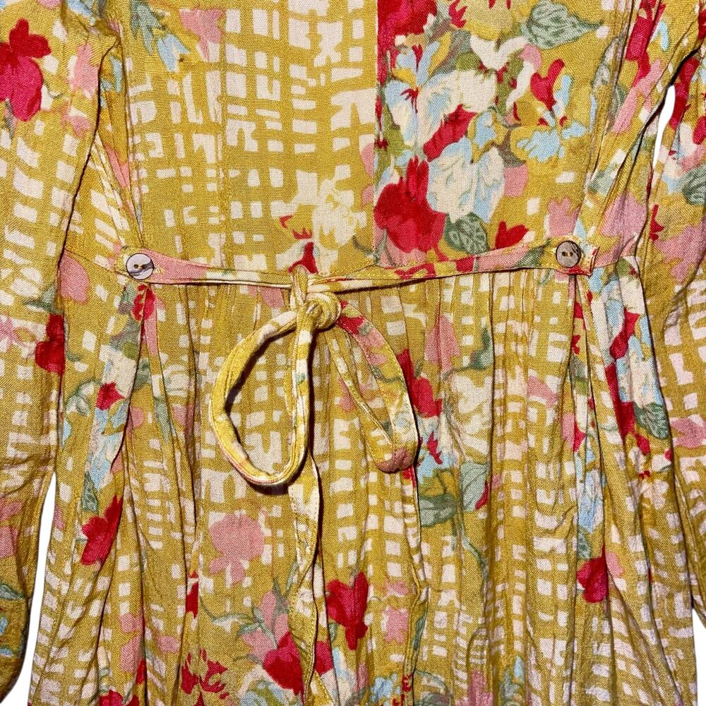 April Cornell Dress Floral Ruffle - Picture 6 of 12